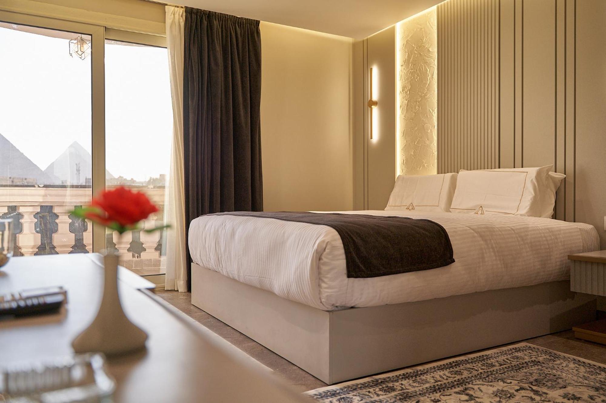 Pyramids Charm Hotel Al Kawm al Akhdar エクステリア 写真