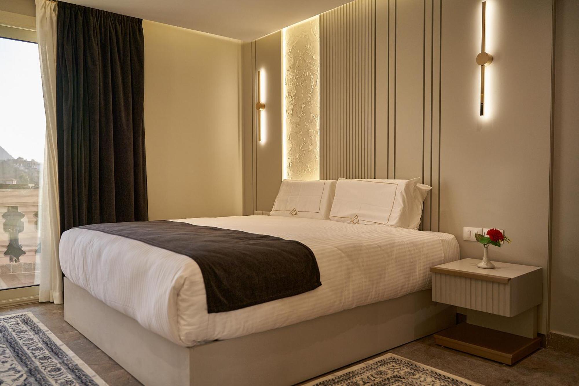 Pyramids Charm Hotel Al Kawm al Akhdar エクステリア 写真