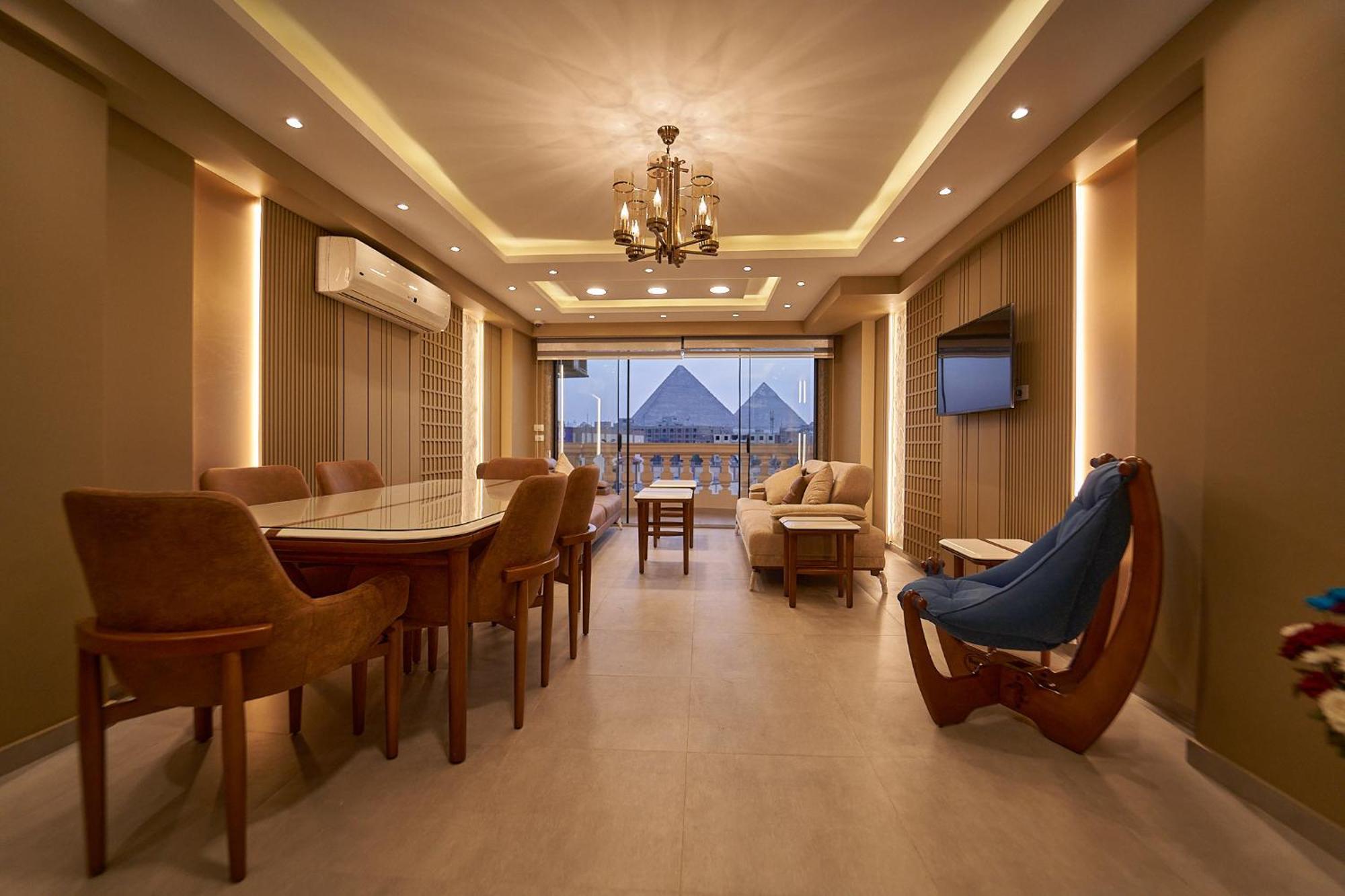 Pyramids Charm Hotel Al Kawm al Akhdar エクステリア 写真